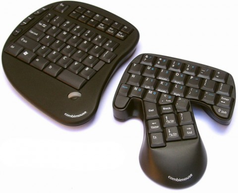 لوحة مفاتيح بتصميم جديد لتوفير مساحة على المكتب