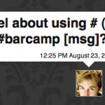 hashtags