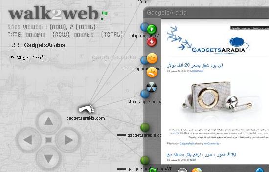 walk2web