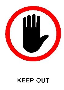 keep-out