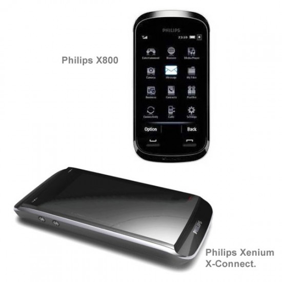فيليبس تكشف النقاب عن أحدث هواتفها الكفية ، X800 وX-Connect 3