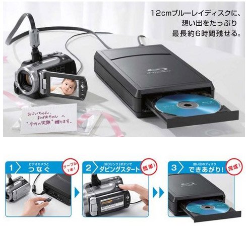 Hitachi DZ-WR90: أفلامك الرقمية من الكاميرا الى وسائط التخزين مباشرة 3