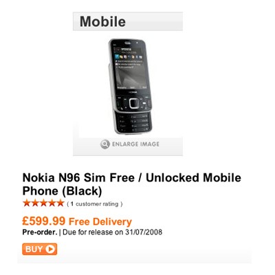 Nokia N96 في الأسواق بنهاية الشهر القادم 3