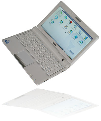 غدا, Eee PC ينطلق من جديد بمعالجات Atom 3