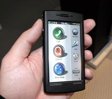 nuvifone من Garmin في الأسواق مطلع العام المقبل 3