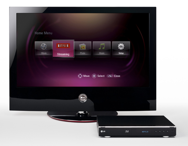 LG تكشف عن مشغل البلوراي Blu-ray BD300 مع خدمة بث الأفلام من NetFlix 3