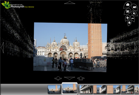 مايكروسوفت تطلق برنامج (Photosynth) لتحويل الصور الرقمية إلى عالم ثلاثي الأبعاد 3