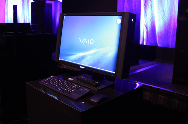 VAIO RT الاستوديو المكتبي المتكامل بدعم كامل للفيديو عالي التحديد 6