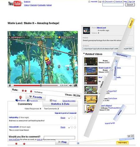 الفيديو الدعائي للعبة ( Wario Land: Shake It) على الـ (YouTube) 3