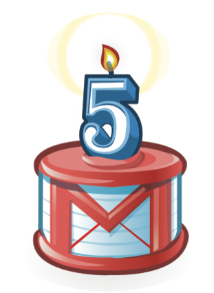 gmail-5th-birthday