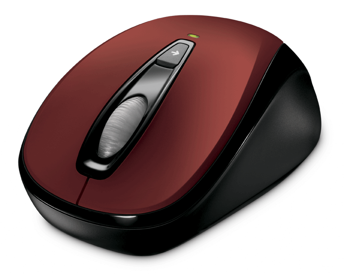 microsoft-mouse-3000-red
