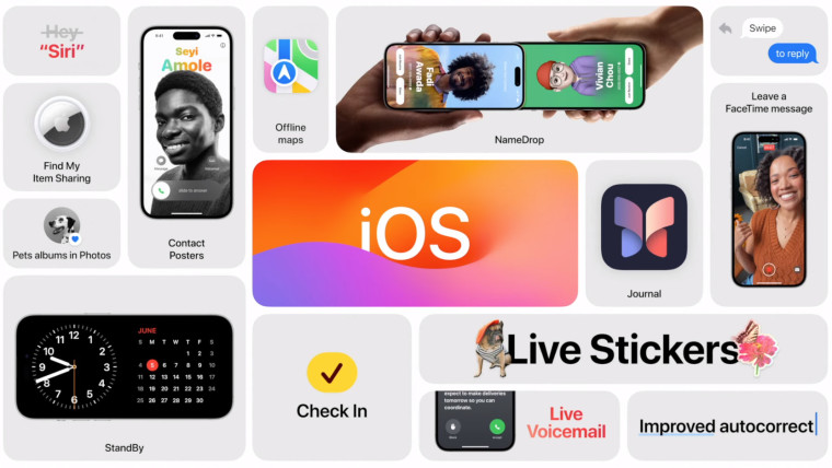 آبل تزيح الستار عن iOS 17 للمرة الاولى - اليكم الجديد