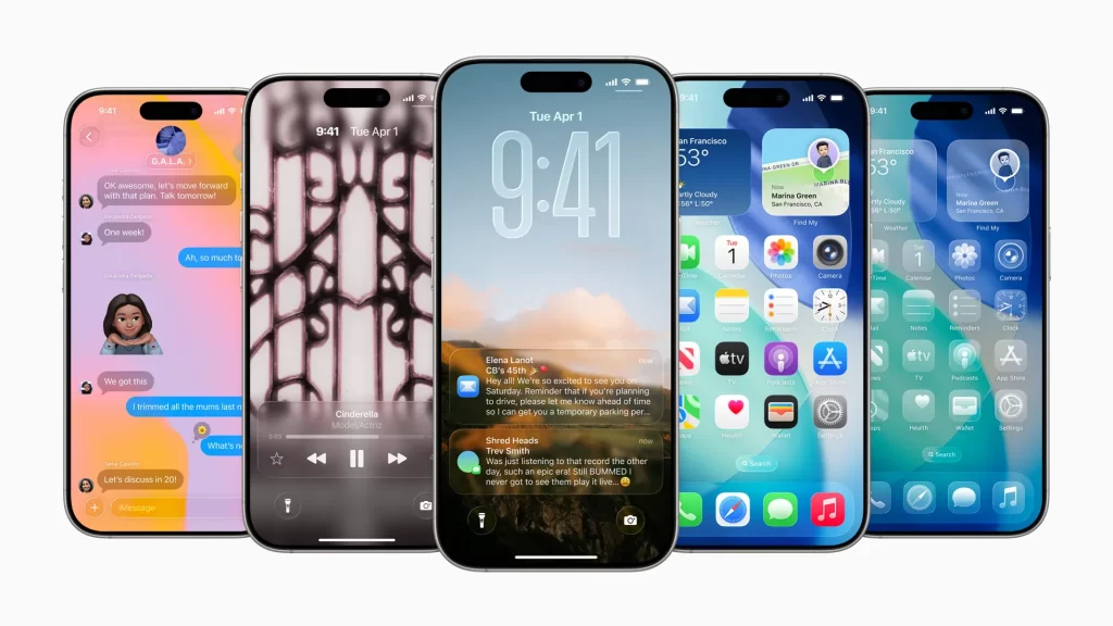 آبل تكشف رسمياً عن نظام iOS 26