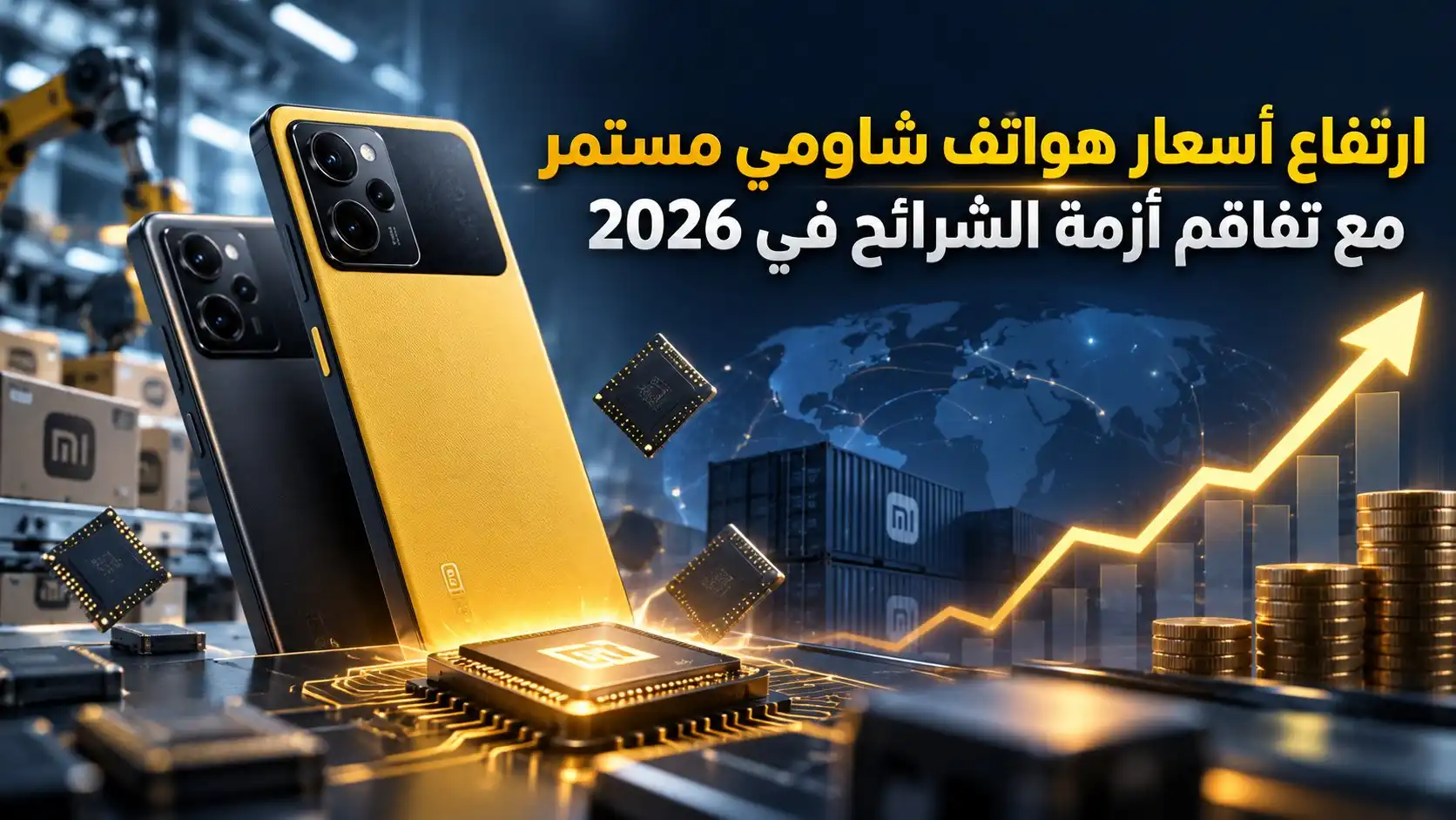 ارتفاع أسعار هواتف شاومي مستمر مع تفاقم أزمة الشرائح في 2026 1 ارتفاع أسعار هواتف شاومي مستمر مع تفاقم أزمة الشرائح في 2026