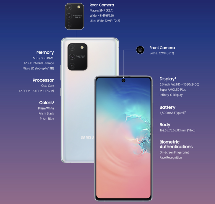 سامسونج تكشف رسميا عن S10 Lite و Note10 Lite 13 سامسونج تكشف رسميا عن S10 Lite و Note10 Lite 2