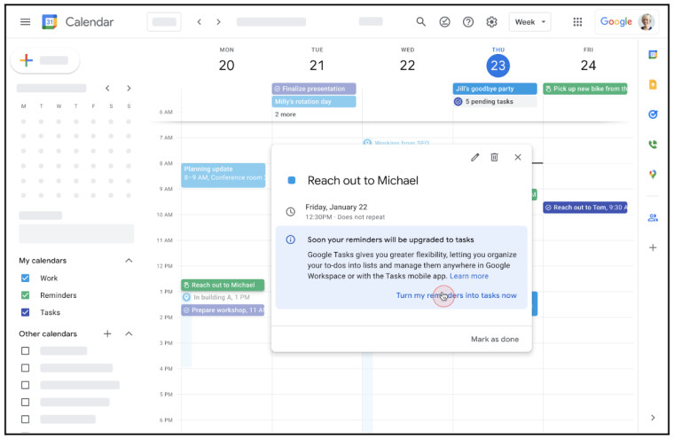 جوجل تعلن نقل التذكيرات (Reminders) الى تطبيق Google Tasks 12 جوجل تعلن نقل التذكيرات (Reminders) الى تطبيق Google Tasks 1