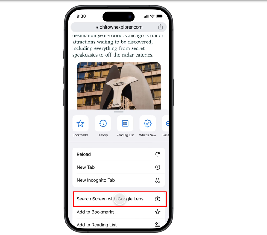 Google Lens تقدم شاشة بحث جديدة لنظام iOS 12 Google Lens تقدم شاشة بحث جديدة لنظام iOS 1