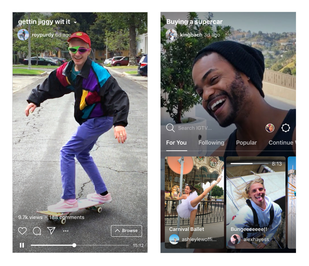 انستجرام تصل الى مليار مستخدم وتطلق تطبيق IGTV الجديد 1