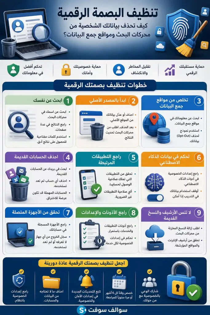 شرح تنظيف البصمة الرقمية في 2026 12 شرح تنظيف البصمة الرقمية في 2026 1