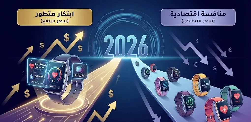 آفاق سوق الساعات الذكية 2026