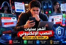 أشهر عمليات النصب الإلكتروني في 2026 وكيف تتجنبها 14 أشهر عمليات النصب الإلكتروني في 2026 وكيف تتجنبها
