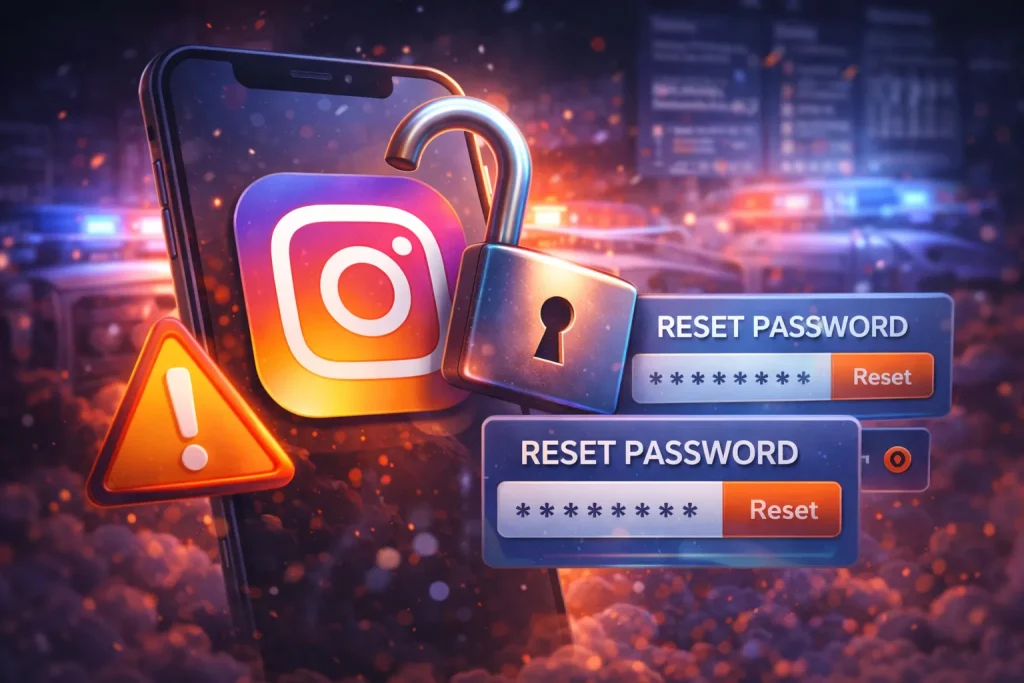 إنستجرام تؤكد عدم حدوث اختراق بالرغم من طلبات إعادة كلمات المرور