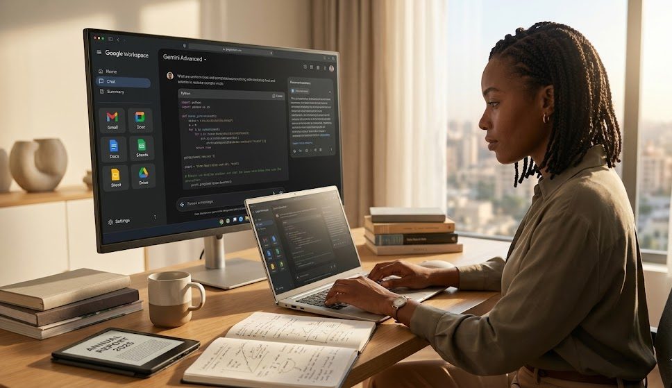 تجربتي مع خطة جيمناي بلس المدفوعة (Gemini Advanced)