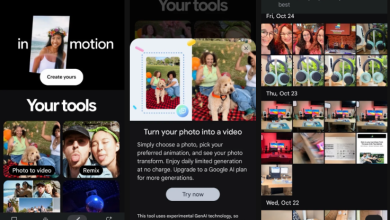 تحديث تطبيق Google Photos يُضيف قوالب فيديو جاهزة