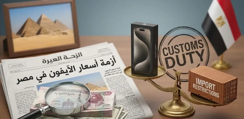 تحليل أزمة أسعار هواتف آيفون في مصر