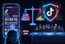 تطبيق تيك توك في قفص الاتهام