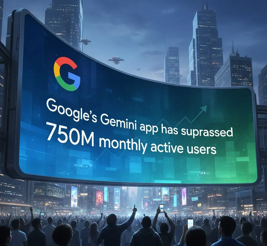 تطبيق جيميني من جوجل يتجاوز حاجز 750 مليون مستخدم نشط شهرياً