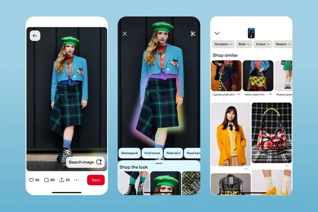 تطبيق Pinterest يكشف عن ميزات جديدة مدعومة بالذكاء الاصطناعي 5 تطبيق Pinterest يكشف عن ميزات جديدة مدعومة بالذكاء الاصطناعي