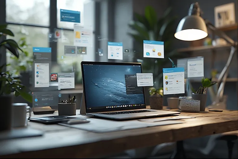 تعطيل المشتّتات في ويندوز 11