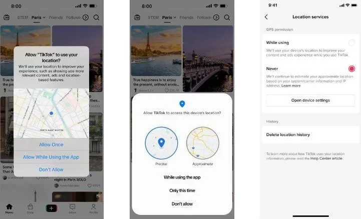 تيك توك تختبر Nearby Feed لتوسيع المحتوى في بعض الدول