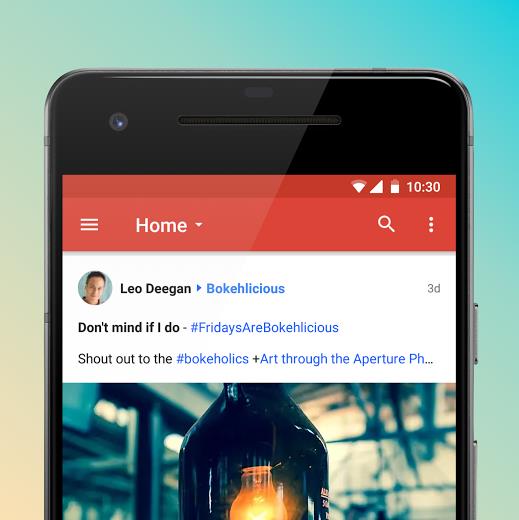 جوجل تعطي فرصة جديدة لتطبيق Google Plus على الاندرويد 2