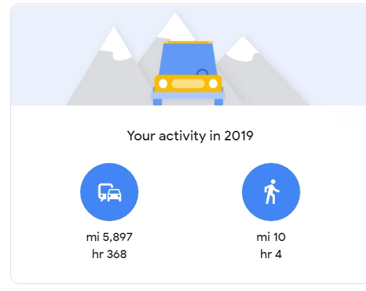 خرائط جوجل ترسل ملخص عام 2019 للمستخدمين 5