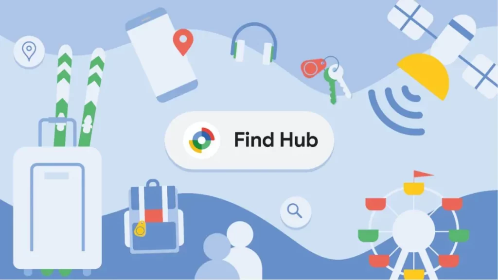 Find Hub الاسم الجديد لشبكة Find My Device 12 Find Hub الاسم الجديد لشبكة Find My Device 1