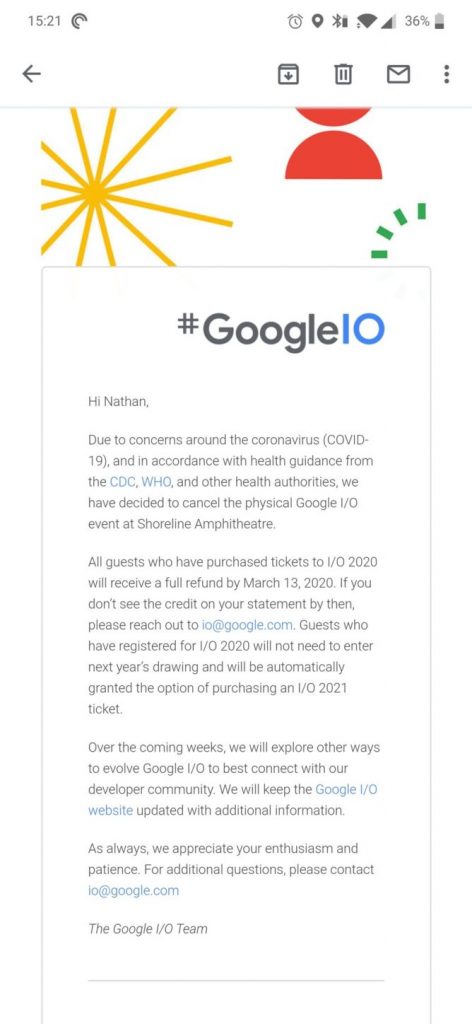 Google I/O 2020 اخر ضحايا كورونا 16 Google I/O 2020 اخر ضحايا كورونا 3