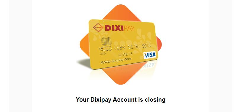 البنك الالكتروني DIXIPAY يوقف خدماته بدون انذار ويوقف الاف الحسابات وبطاقات الائتمان 1