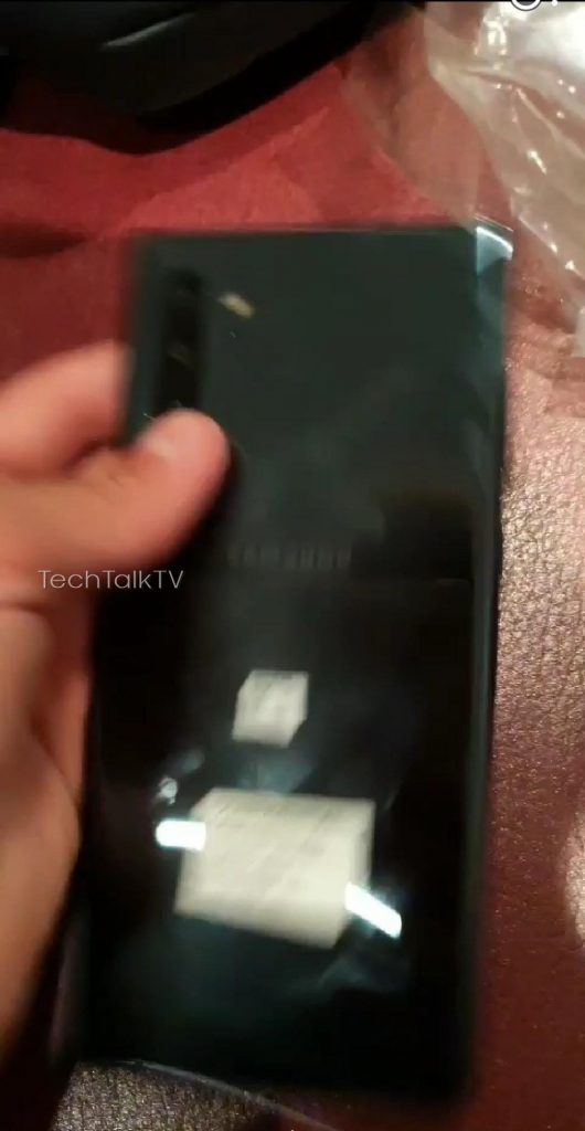 أول صور (حقيقية) لهاتف سامسونج جالاكسي نوت 10 (بلس) 1