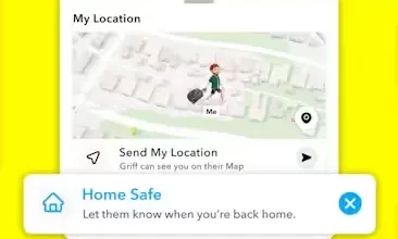 سناب شات يعزز ميزات السلامة مع Home Safe