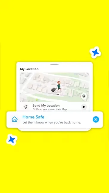 سناب شات يعزز ميزات السلامة مع Home Safe