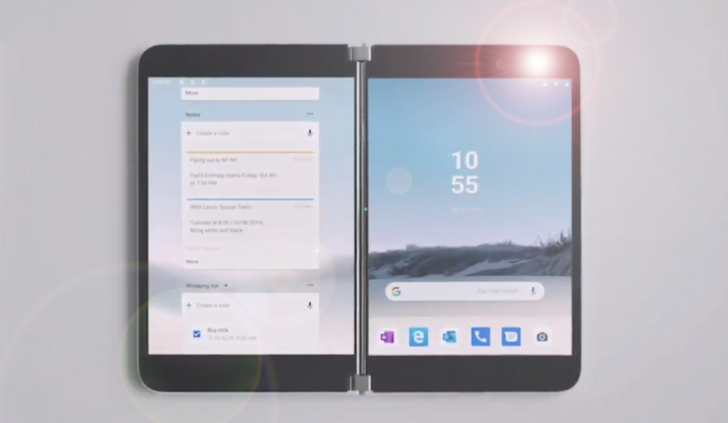Surface Duo : أول فيديو لهاتف مايكروسوفت القابل للطي 13 Surface Duo : أول فيديو لهاتف مايكروسوفت القابل للطي 3