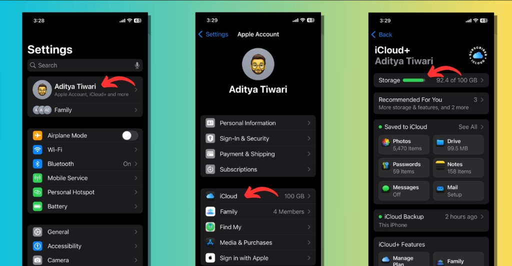كيفية حذف مقاطع الفيديو الطويلة من iCloud Photos 12 كيفية حذف مقاطع الفيديو الطويلة من iCloud Photos 1