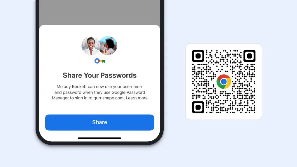 شرح مشاركة كلمات المرور على متصفح كروم من هاتفك 5 شرح مشاركة كلمات المرور على متصفح كروم من هاتفك