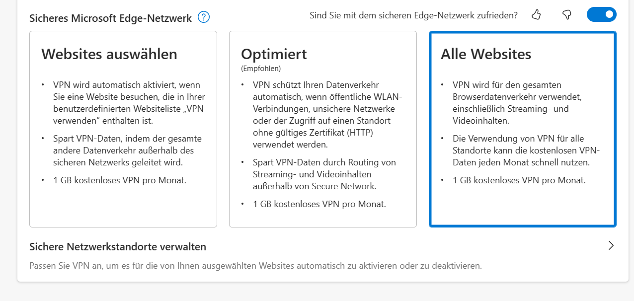 مايكروسوفت تقدم VPN مدمج مع متصفح ايدج في الاصدار النهائي 12 مايكروسوفت تقدم VPN مدمج مع متصفح ايدج في الاصدار النهائي 1