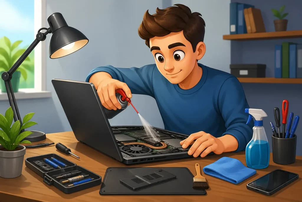 طرق سريعة لصيانة اللاب توب في 2026