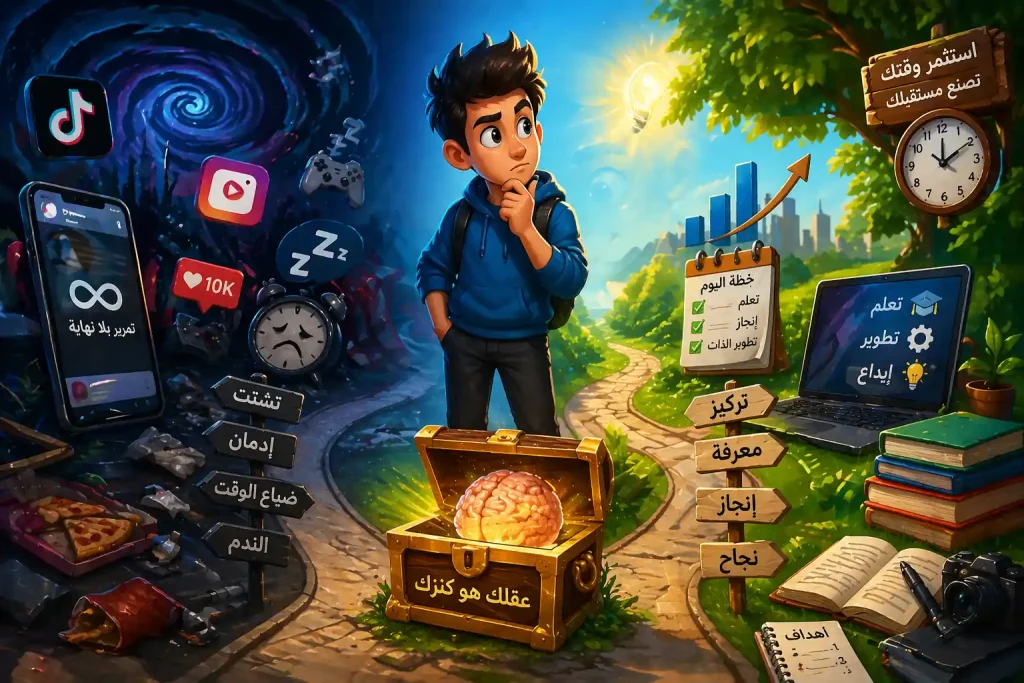 عقلك هو كنزك - حلول غير تقليدية لوقتك على الإنترنت في 2026