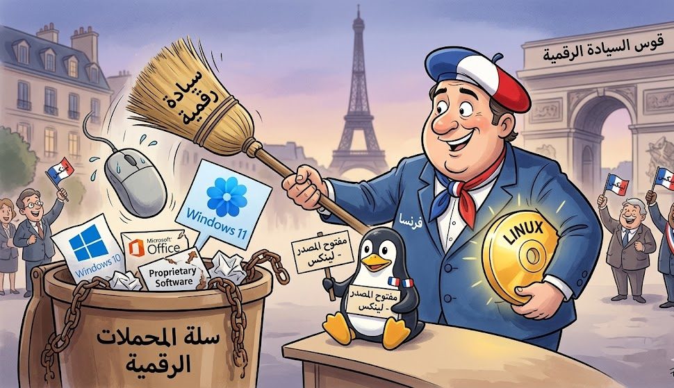 فرنسا تتخلى عن ويندوز لصالح أنظمة لينكس المفتوحة المصدر