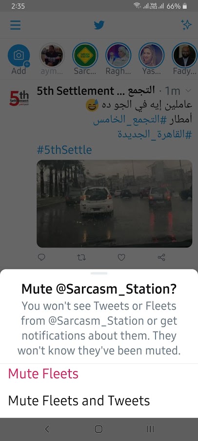 كيف يمكنك كتم أي Fleet على تويتر 12 كيف يمكنك كتم أي Fleet على تويتر 1